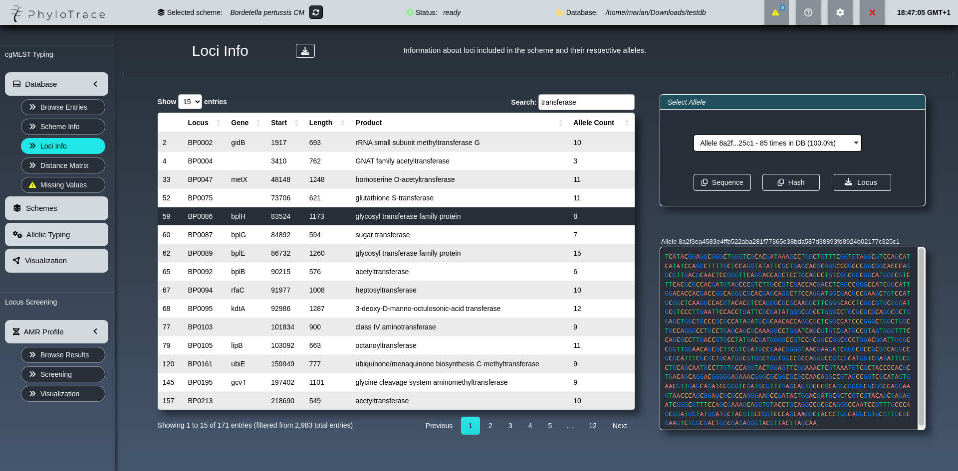 PhyloTrace Preview 4